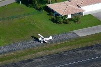 Biplane On Runway, Sightseeing Flights, Naples, FL